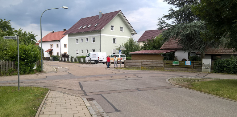 Kreuzung Hochstraße